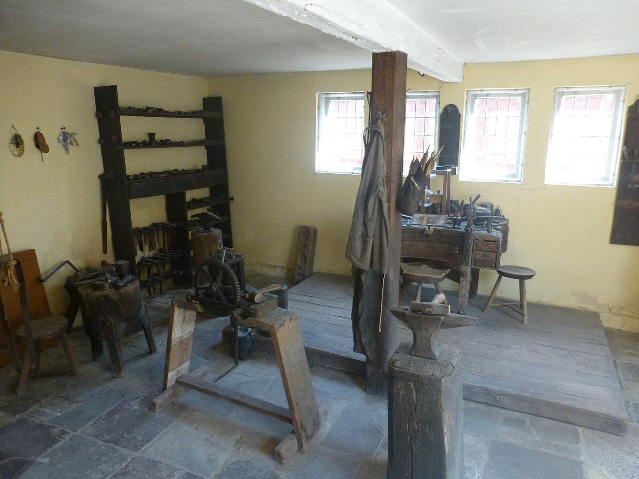 Historische Goldschmiedewerkstatt