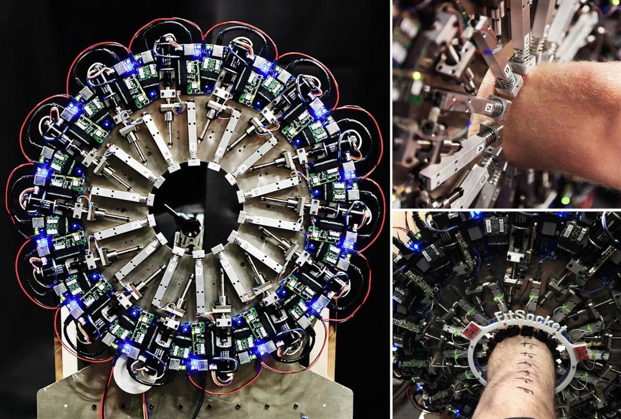 Sensorarmband mit Platinen und Elektronik