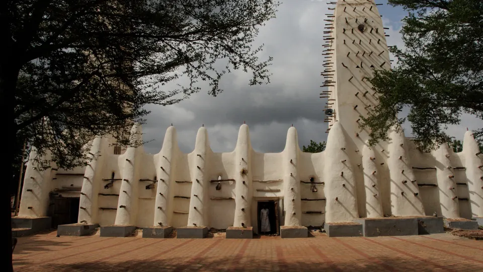 Große Moschee von Bobo-Dioulasso in Burkina Faso